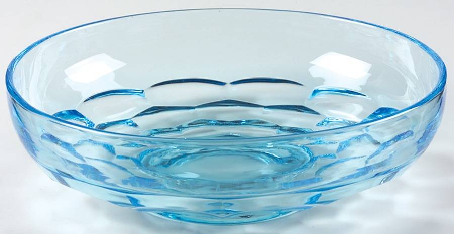 Georgian Colonial Blue 8" Cupped Bowl by Viking-1