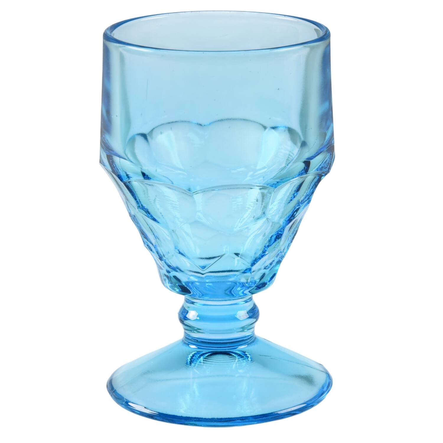 Georgian Colonial Blue Low Water Goblet by Viking-1