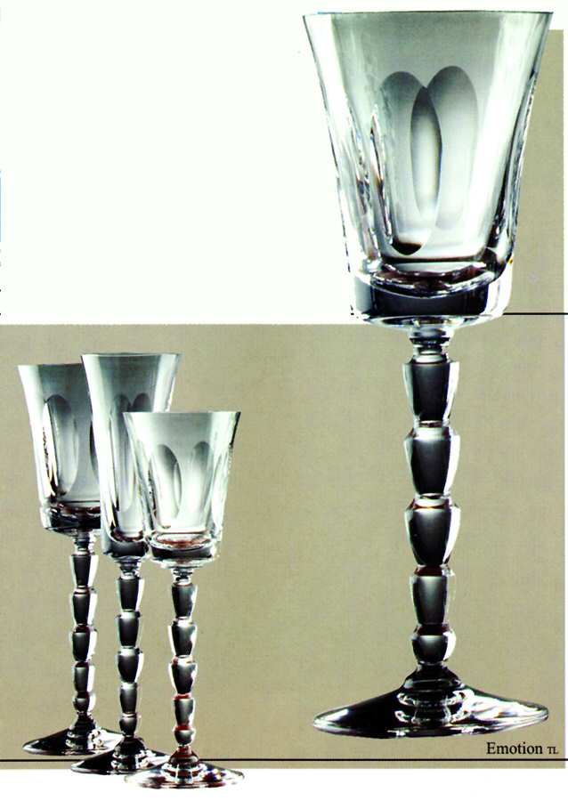 Emotion (Clear) Water Goblet by Val St Lambert-1