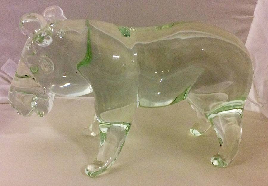 Animals & Figurines Hippopotamus by Vannes Le Chatel-1