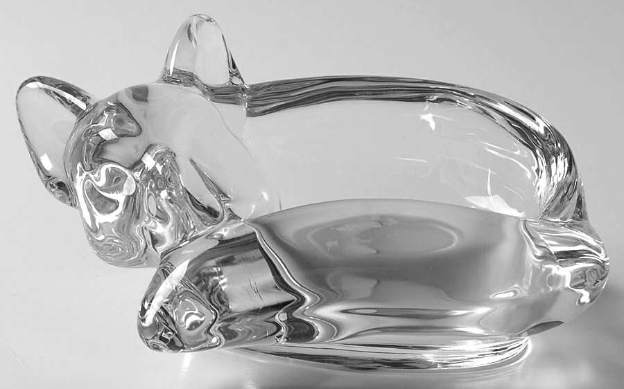 Animals & Figurines Open Fox Dish by Vannes Le Chatel-1