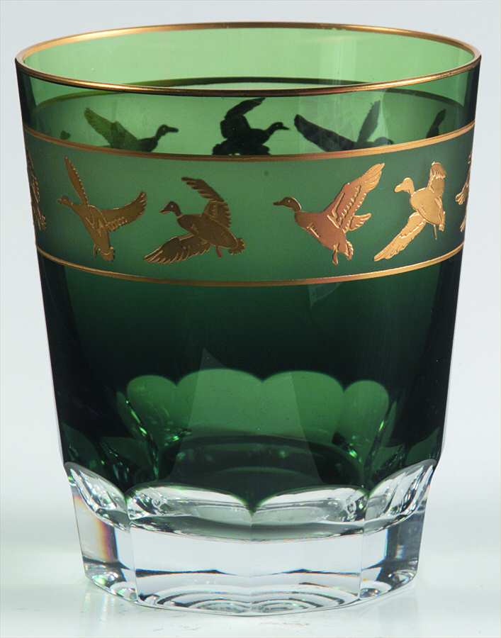 VAS40 Green Double Old Fashioned by Val St Lambert-1