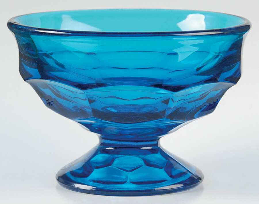Georgian Blue (Bluenique) Champagne/Tall Sherbet by Viking-1