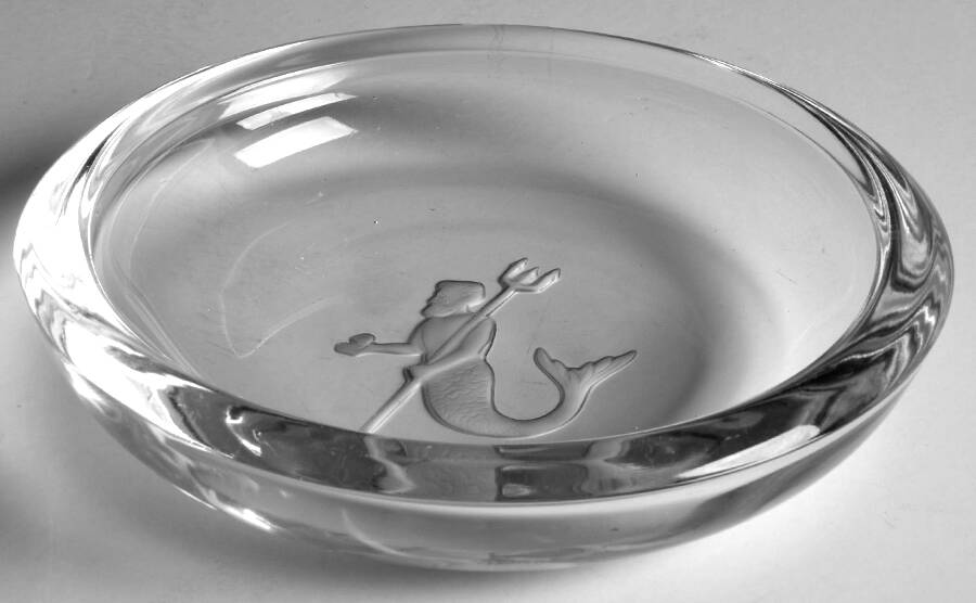 Zodiac Open Candy Dish by Val St Lambert-1