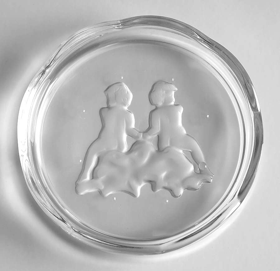 Zodiac Coaster by Val St Lambert-1