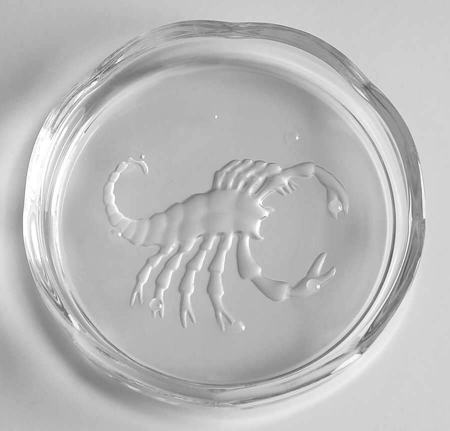 Zodiac Coaster by Val St Lambert-1