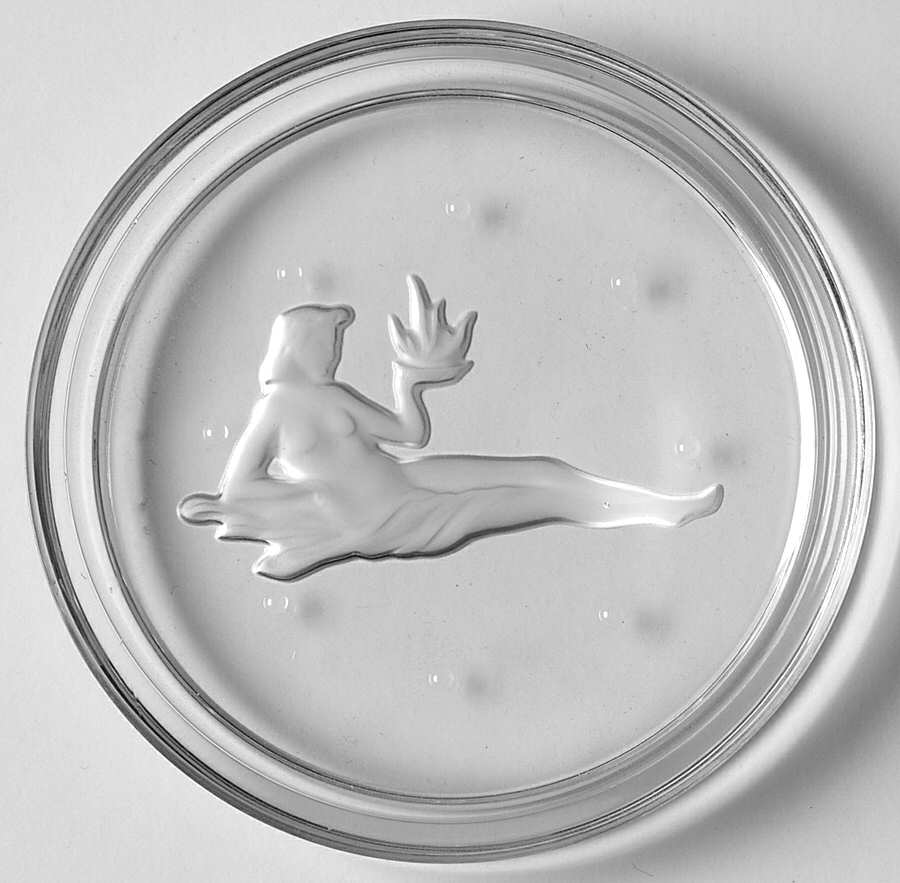 Zodiac Coaster by Val St Lambert-1