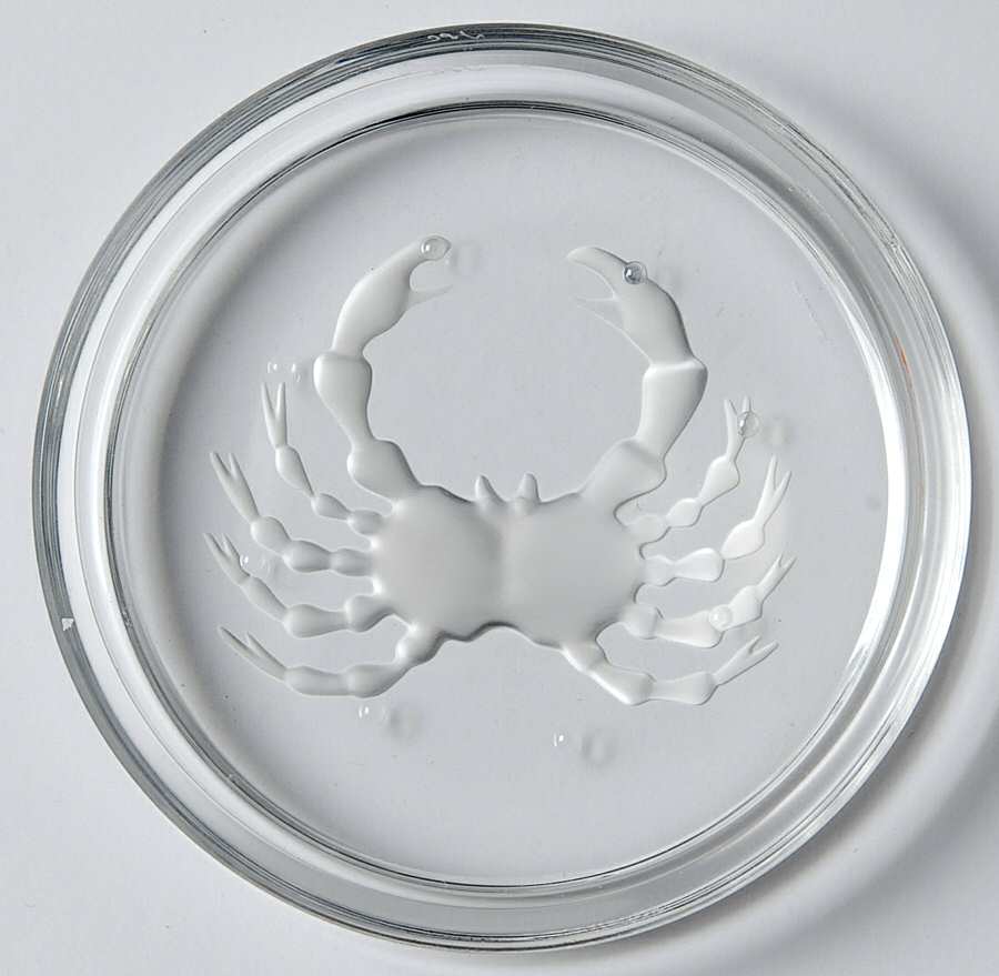 Zodiac Coaster by Val St Lambert-1