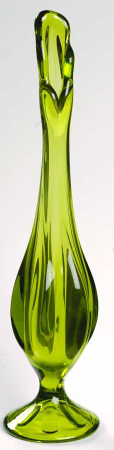 Epic Six Petal Green 9" To 11" Swung Bud Vase by Viking-1