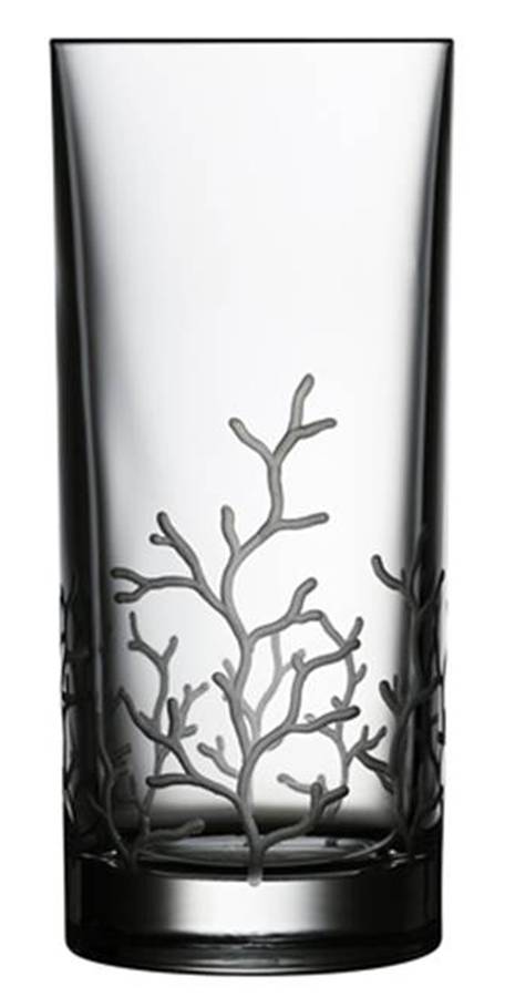 Coral (Cristobal) Highball Glass by Varga-1