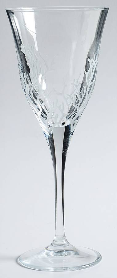 Coral (Cristobal) Water Goblet by Varga-1