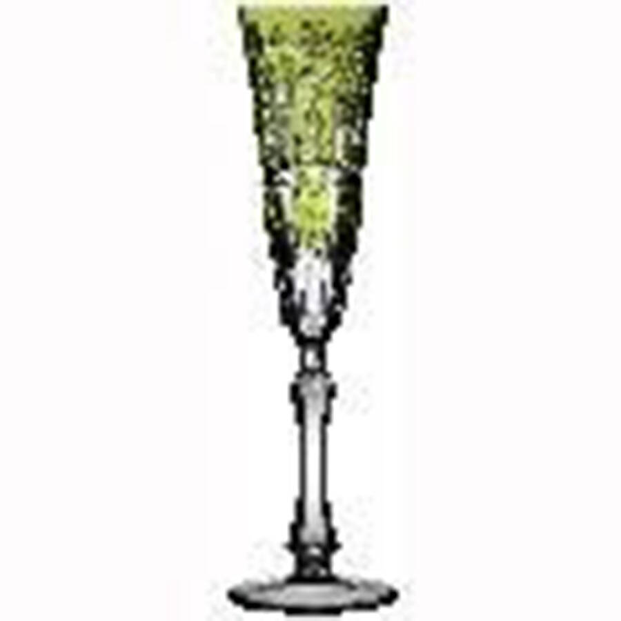 Athens Yellow Green Fluted Champagne by Varga-1