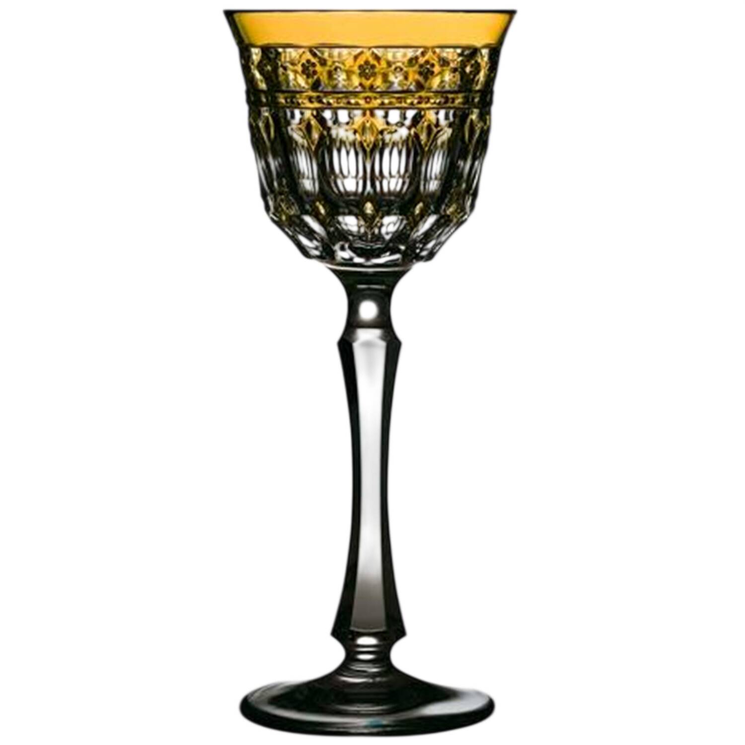 Barcelona Amber Red Wine Glass by Varga-1