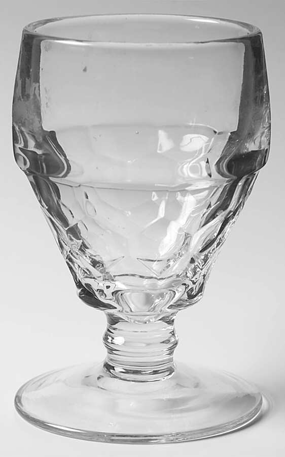 Georgian Clear Low Water Goblet by Viking-1