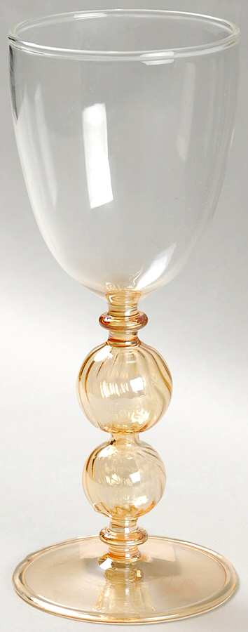 Imperial Amber Wine Glass by Vietri-1