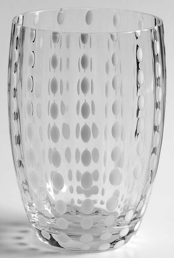Perle Clear 12 Oz Flat Tumbler by Vietri-1