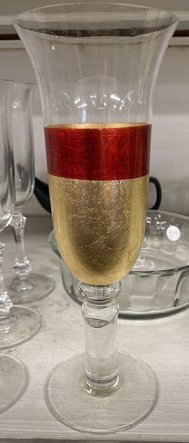 Radiant Red Fluted Champagne by Vietri-1