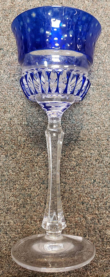 Aurora Cobalt Blue Hock Wine by Varga-1