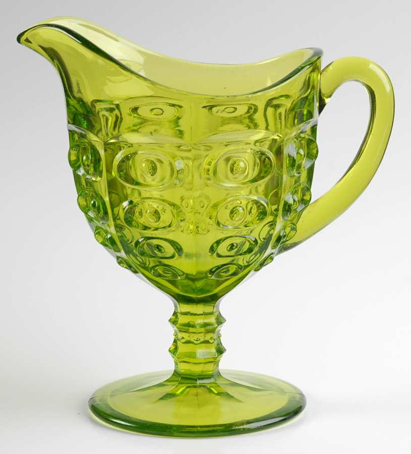 Yesteryear Avocado Footed Creamer by Viking-1