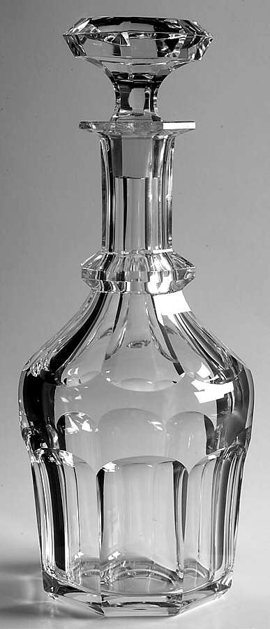 Poniat Decanter & Stopper by Val St Lambert-1