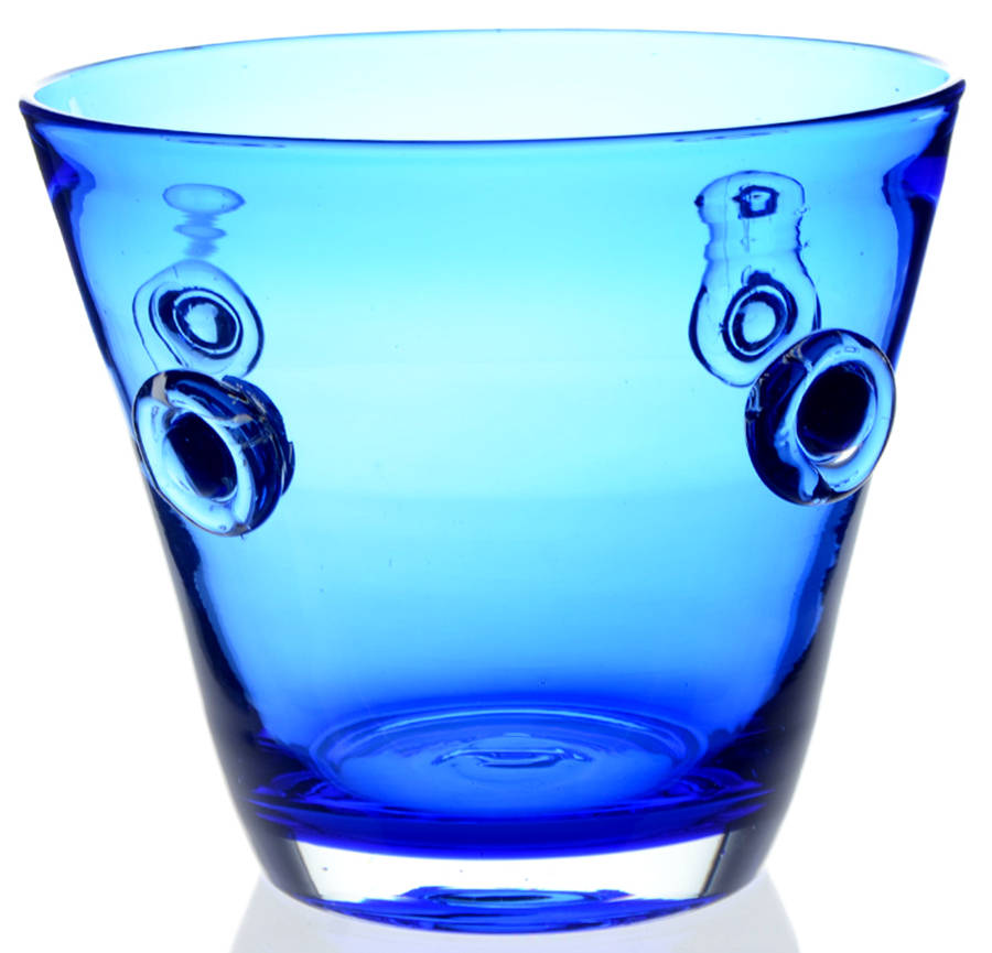 Festival Blue Ice Bucket by Vietri-1
