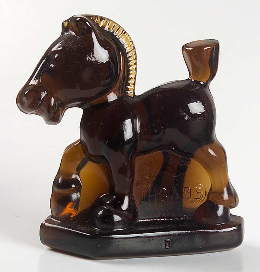 Heisey Animals & Figurines Oscar (Plug Horse)-Brown by Viking-1