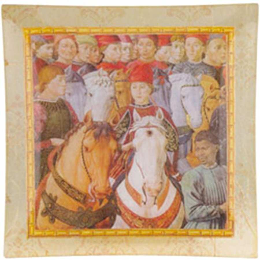 Renaissance Collection 11" Square Plate by Vietri-1