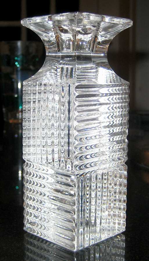 Metropolis 5" Single Light Candlestick by Val St Lambert-1