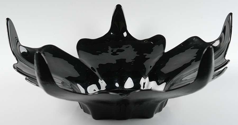 Epic Ebony 13" Shallow Round Bowl by Viking-1