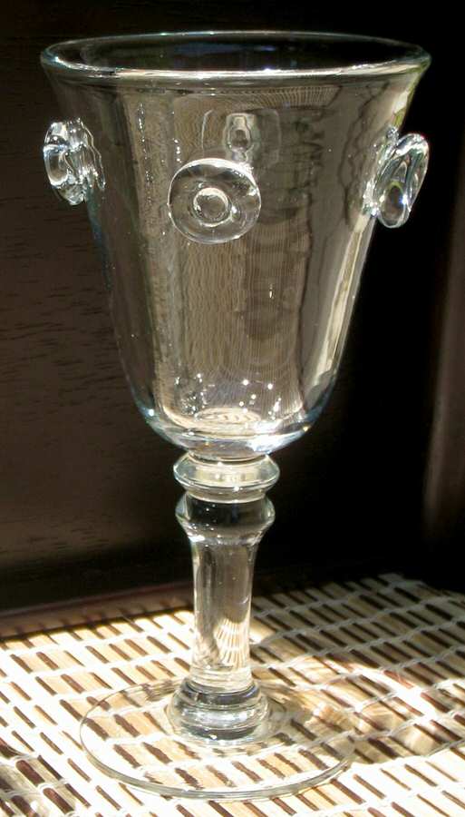 Festival Clear Water Goblet by Vietri-1