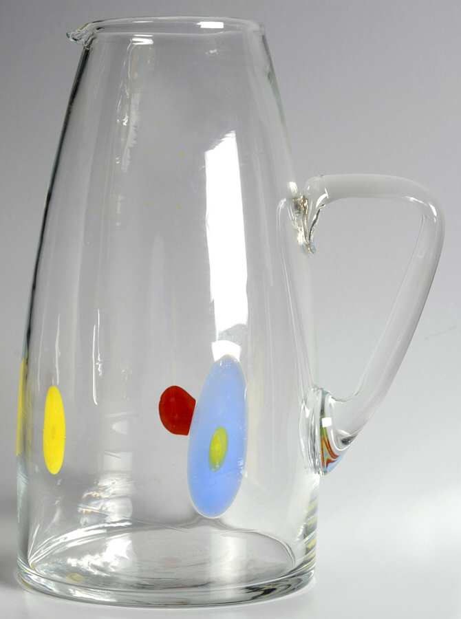 Bubbles 80 Oz Pitcher by Vetricor Glass-1