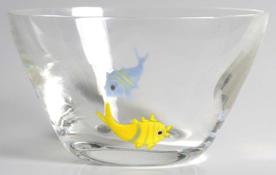 Star Fish 5" Round Bowl by Vetricor Glass-1