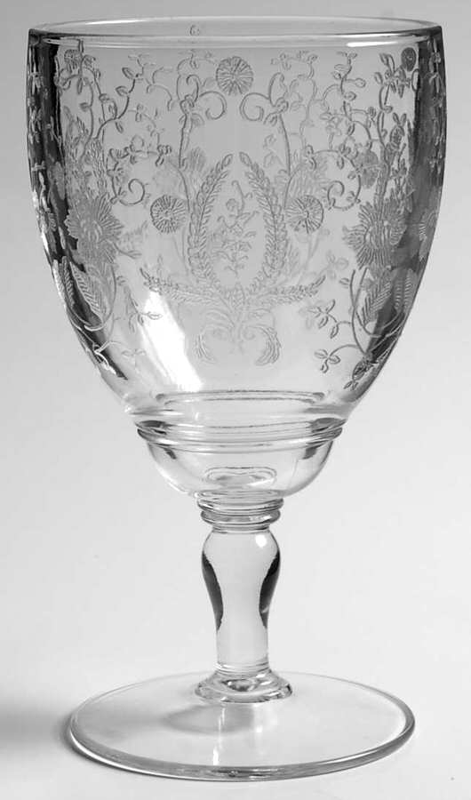 Prelude (Pressed Stem) Water Goblet by Viking-1