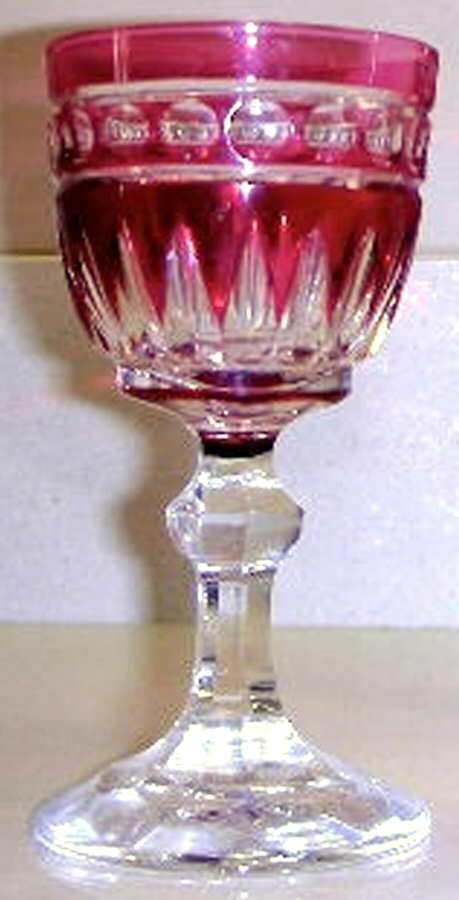 VAS38 Ruby Wine Glass by Val St Lambert-1