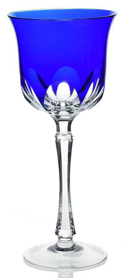 Simplicity Cobalt Blue Water Goblet by Varga-1