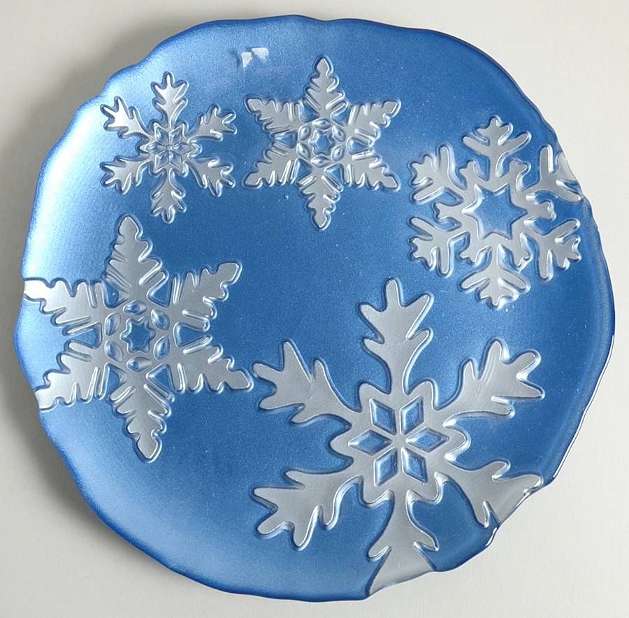 Snowflake 8" Salad Plate by Vietri-1