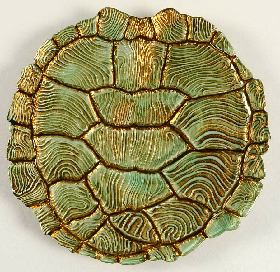 Tortoise Shell 10" Round Plate by Vietri-1