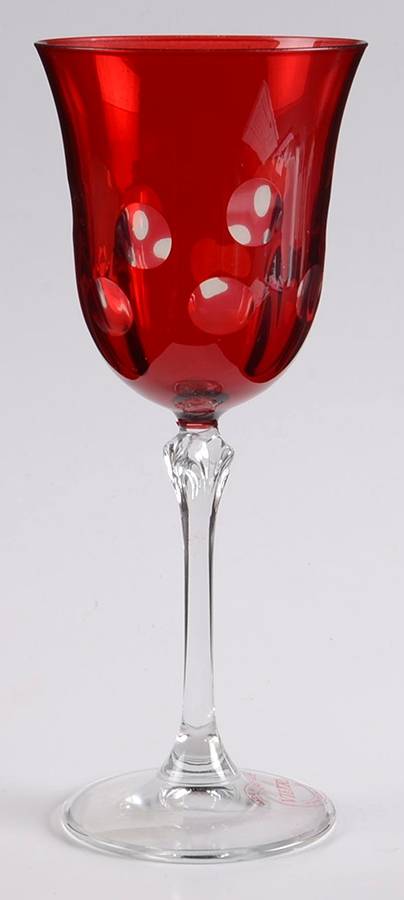 Dot Red (Colored) Wine by Vietri-1