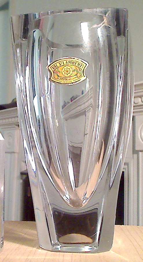 Sitelle 9" Flower Vase by Val St Lambert-1