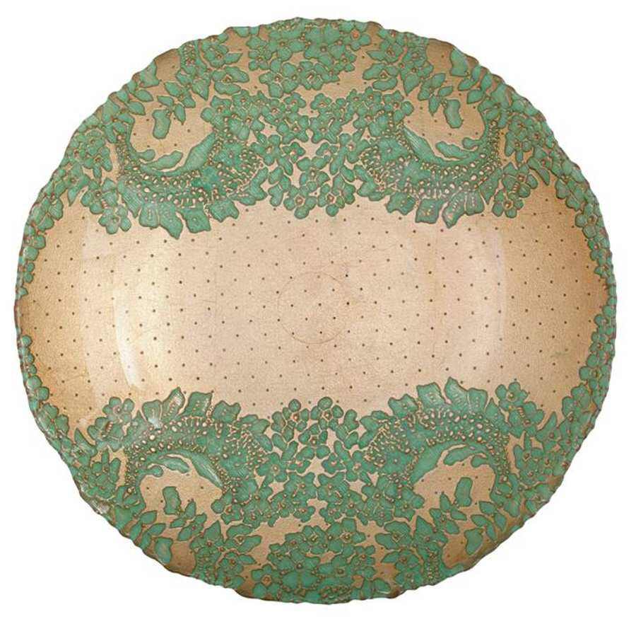 Damask 15" Round Serving Bowl by Vietri-1