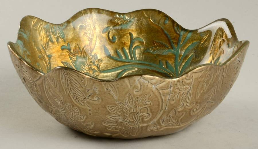 Damask Small Fruit Dessert Bowl by Vietri-1
