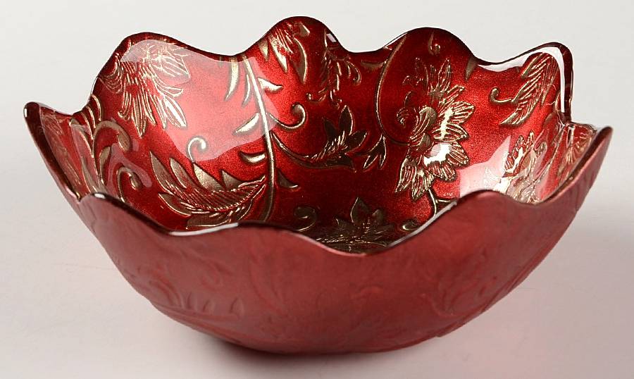 Damask Small Fruit Dessert Bowl by Vietri-1