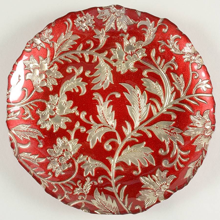 Damask Salad/Dessert Plate by Vietri-1