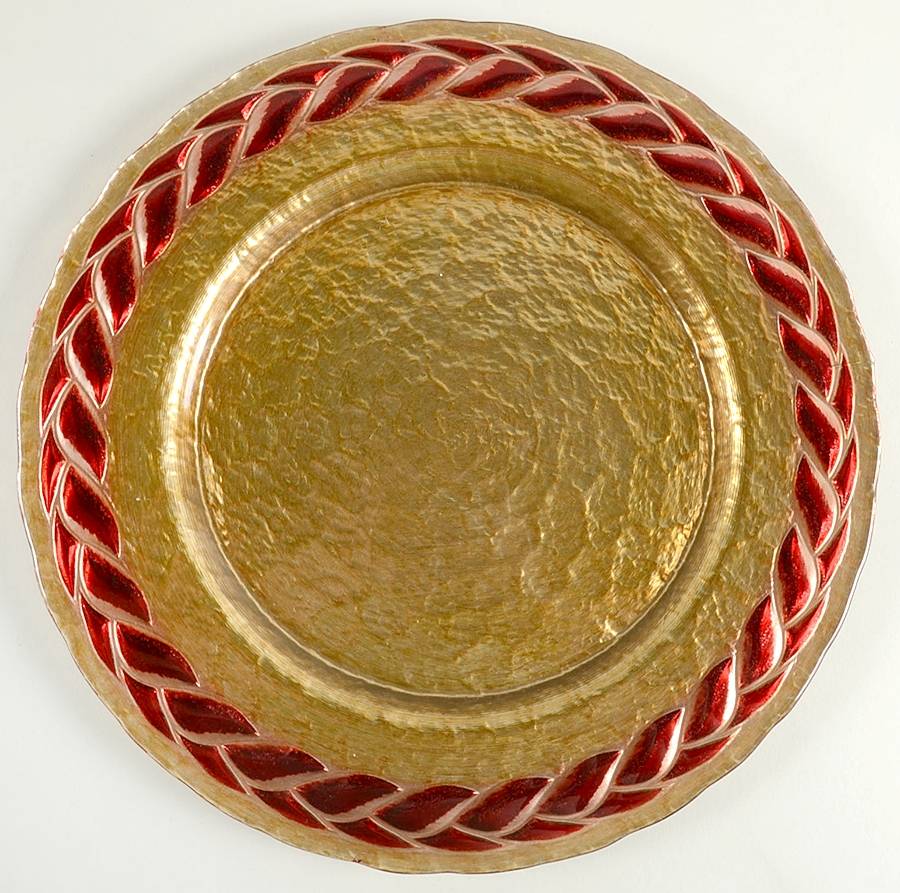 Laurel Service Plate by Vietri-1