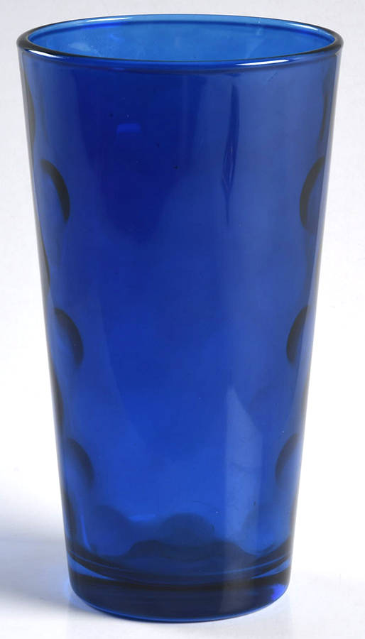 Recycled Prism Glass Cobalt Blue Highball by Vietri-1