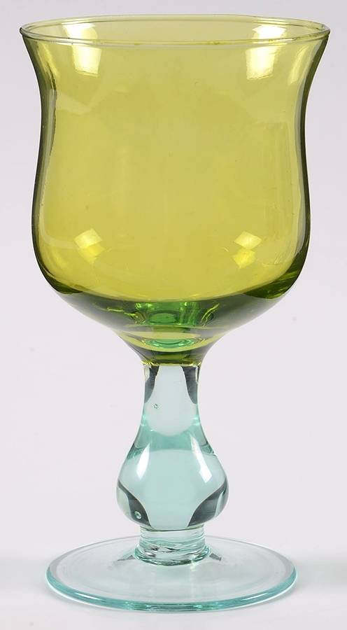 Recycled Prism Glass Green Wine by Vietri-1