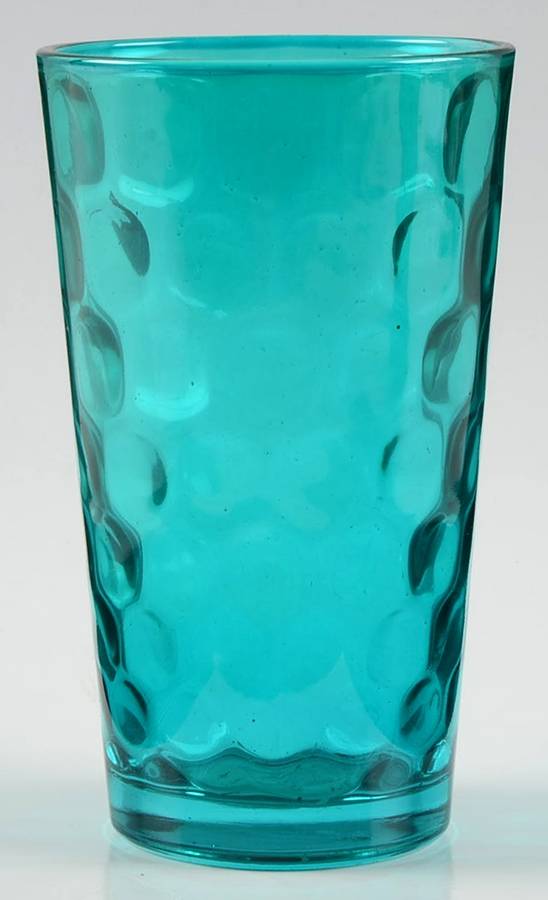 Recycled Prism Glass Turquoise Highball by Vietri-1