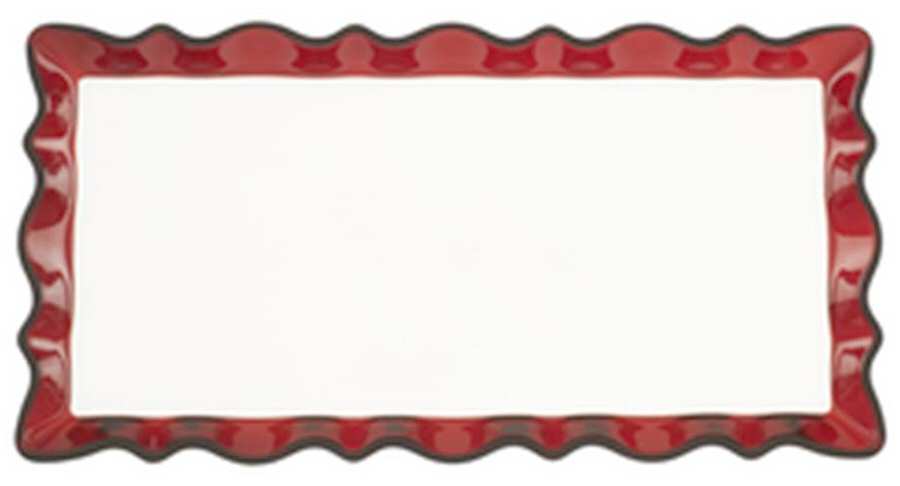 Christmas Glass Accessories 13" Rectangular Sandwich Tray by Villeroy & Boch-1