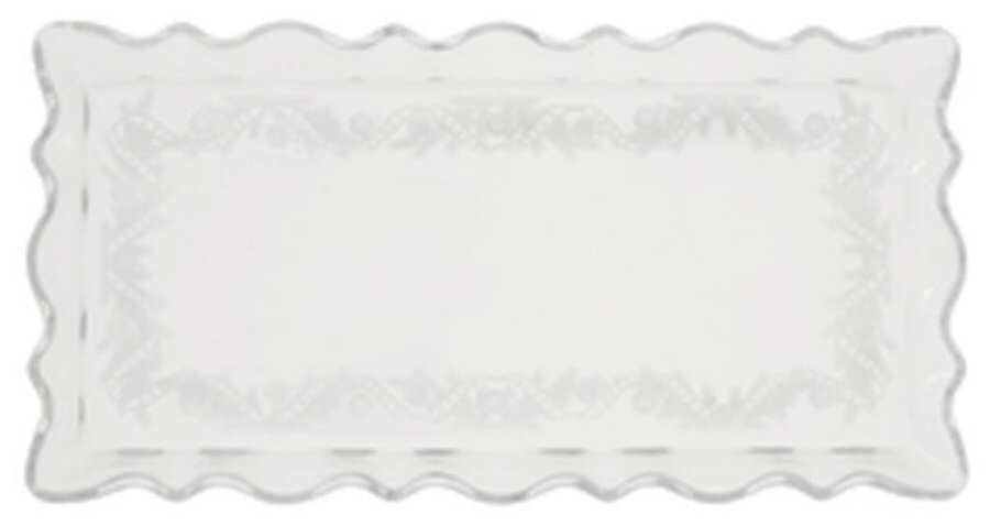 Christmas Glass Accessories 13" Rectangular Sandwich Tray by Villeroy & Boch-1