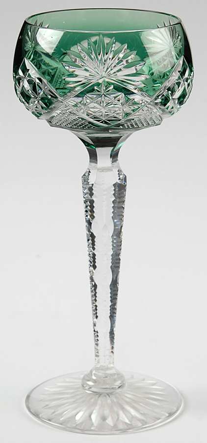VAS66 Emerald Green Hock Wine by Val St Lambert-1